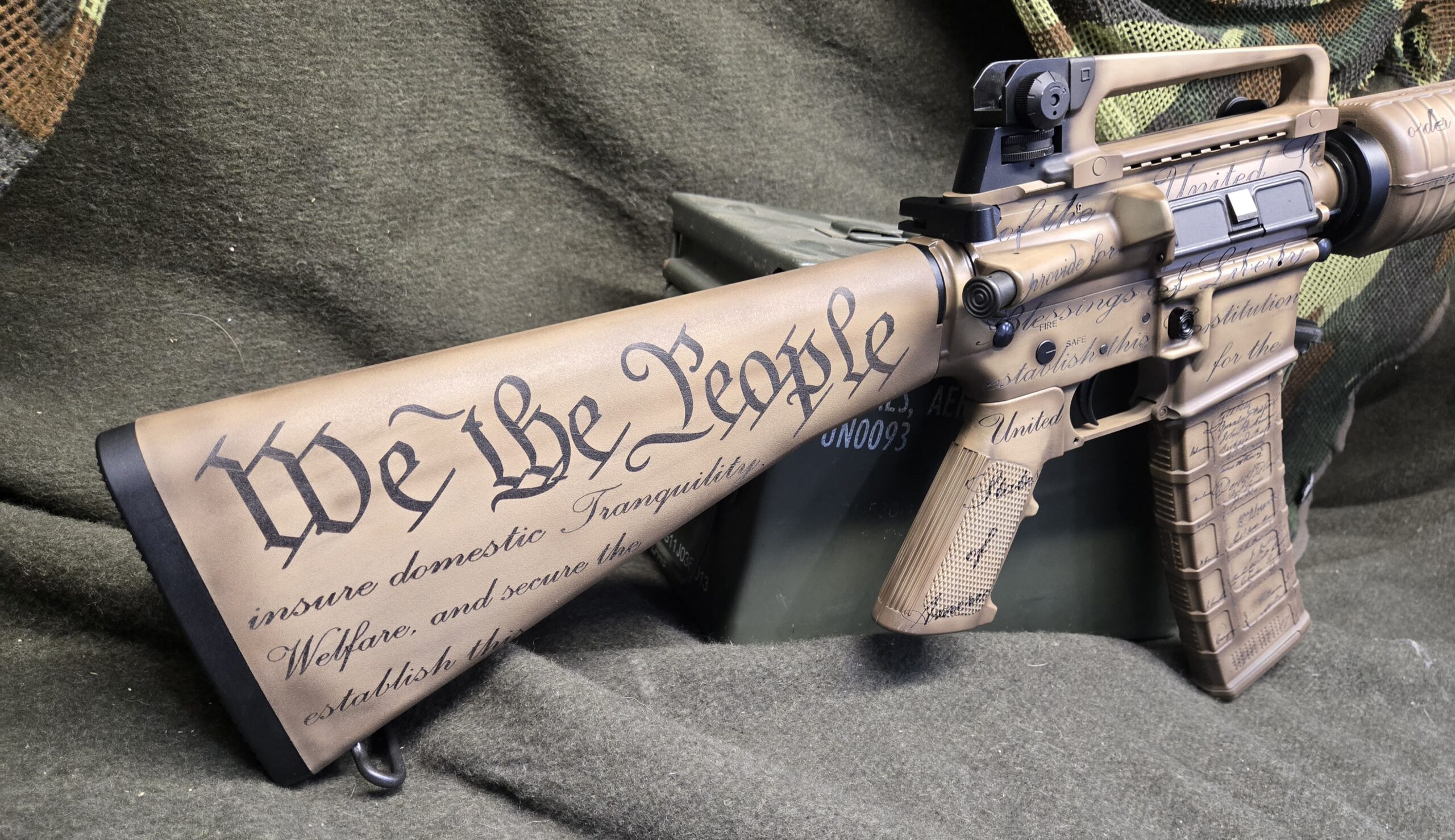 Constitution AR-15 Rifle – 5.56 NATO, 16" Barrel | BRM1776-R - Image 2