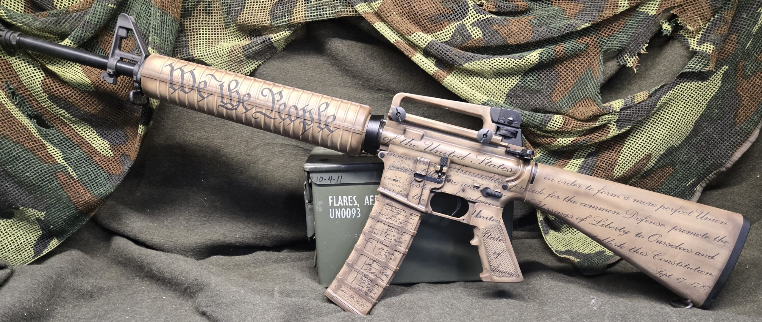 Constitution AR-15 Rifle – 5.56 NATO, 16" Barrel | BRM1776-R